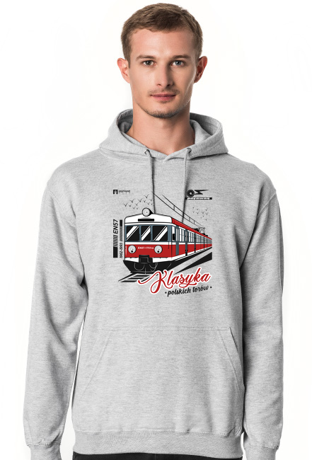 Bluza z kapturem - Klasyka polskich torów (EN57)