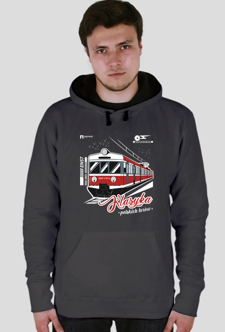 Bluza z kapturem - Klasyka polskich torów (EN57)