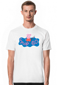 stop 60 świnka peppa pig koszulka konfident