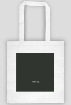 Torba z nadrukiem nothing