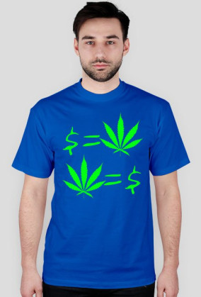 Money=Weed T-shirt męski