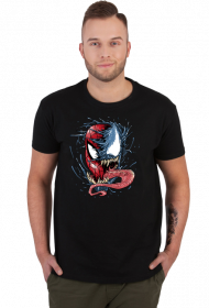 Koszulka Męska Spiderman Vs Venom