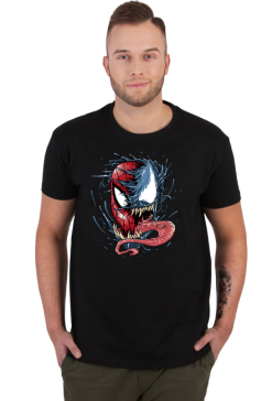 Koszulka Męska Spiderman Vs Venom