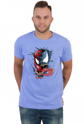 Koszulka Męska Spiderman Vs Venom