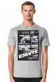 T-Shirt Męski E36VTS Retro B/W