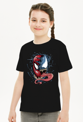 Koszulka Dziecięcia Unisex Spiderman Vs Venom