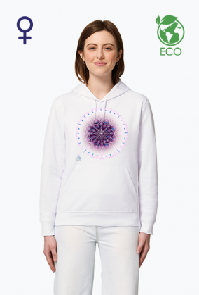 Mandala fioletowego płomienia