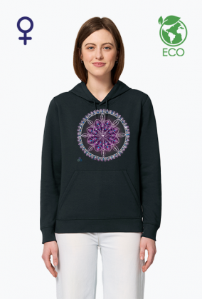 Mandala fioletowego płomienia