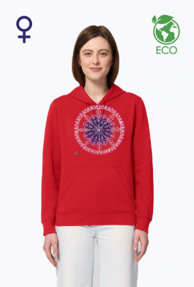 Mandala fioletowego płomienia