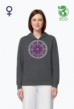 Mandala fioletowego płomienia