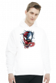 Bluza męska z kapturem Spiderman Vs Venom