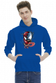 Bluza męska z kapturem Spiderman Vs Venom