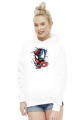 Bluza Damska z kapturem Spiderman Vs Venom