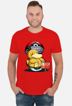 Koszulka Męska Pokemon Psyduck