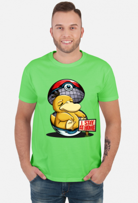 Koszulka Męska Pokemon Psyduck