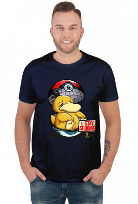 Koszulka Męska Pokemon Psyduck