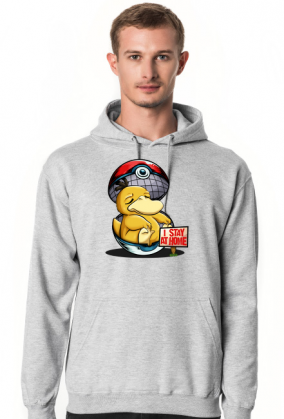 Bluza męska z kapturem Pokemon Psyduck