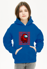 Bluza dziecięca z kapturem Among Us