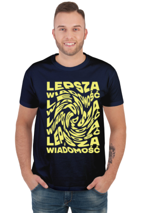 koszulka męska LEPSZA WIADOMOŚĆ Szkolna 17