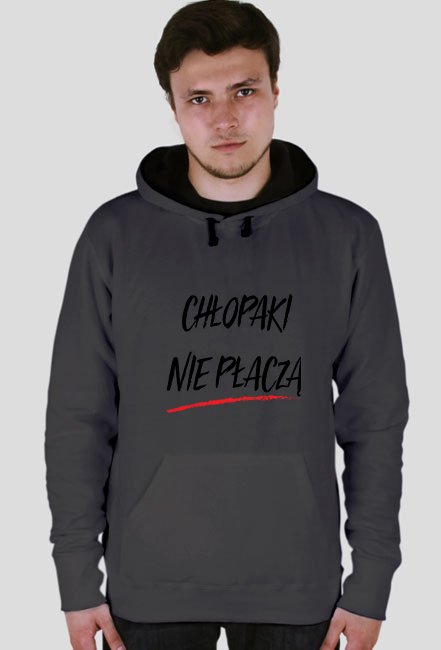 Bluza z kapturem chłopaki nie płaczą