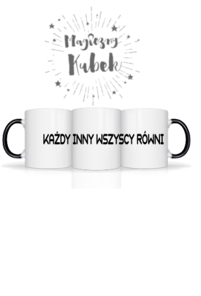 Kubek KAŻDY INNY WSZYSCY RÓWNI