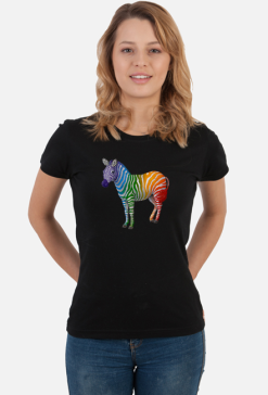 Zebra w kolorach