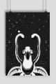 Ukiyo-e octopus poster