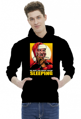 Bluza męska z kapturem Freddy Claus