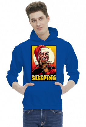 Bluza męska z kapturem Freddy Claus