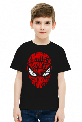 Koszulka Dziecięcia Unisex Spiderman