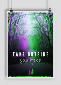 TAKE OUTSIDE poster