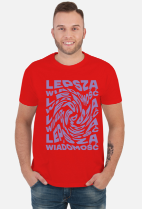 koszulka męska LEPSZA WIADOMOŚĆ Szkolna 17
