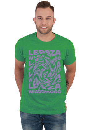 koszulka męska LEPSZA WIADOMOŚĆ Szkolna 17