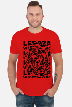 koszulka męska LEPSZA WIADOMOŚĆ Szkolna 17