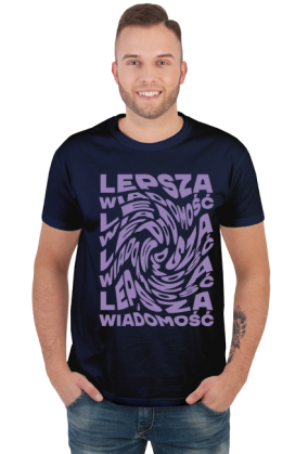 koszulka męska LEPSZA WIADOMOŚĆ Szkolna 17
