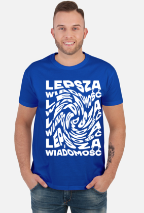 koszulka męska LEPSZA WIADOMOŚĆ Szkolna 17