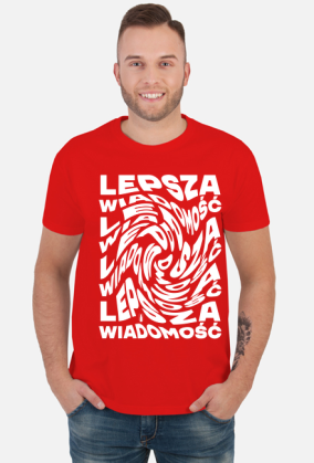koszulka męska LEPSZA WIADOMOŚĆ Szkolna 17