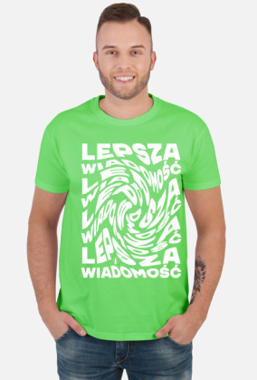 koszulka męska LEPSZA WIADOMOŚĆ Szkolna 17