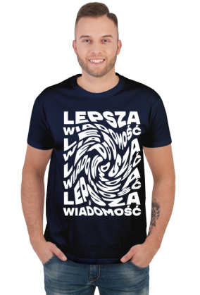 koszulka męska LEPSZA WIADOMOŚĆ Szkolna 17