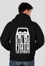 126p - Kto ma Fiata ten wymiata (bluza męska rozpinana) jgt