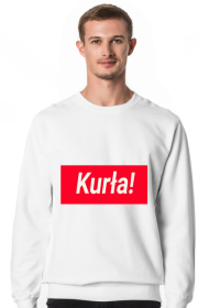 Bluza bez kapturu Kurła!