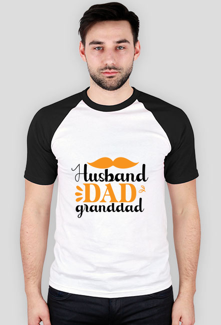Koszulka męska dla męża, taty i dziadka