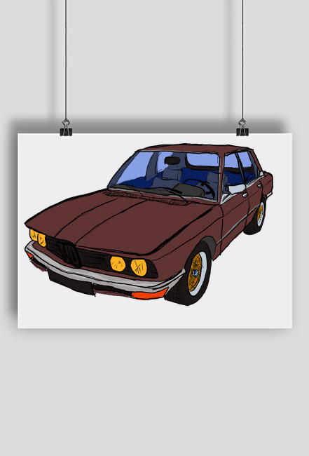 Plakat BMW e28