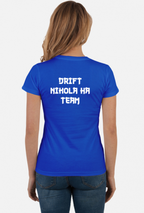 Drift Nikola Ha Team (koszulka damska)