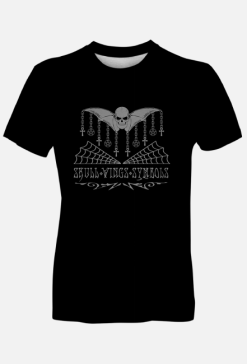 Skull, Wings, Symbols