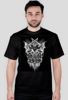 Kozioł + Pentagram KOSZULKA MĘSKA