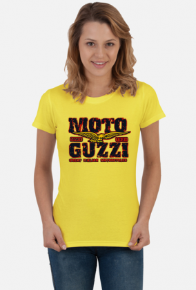 Moto Guzzi Great Italian Bikes T-Shirtwoman