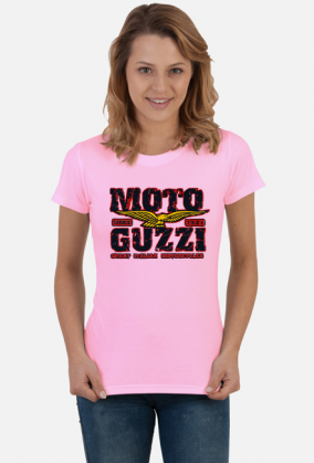 Moto Guzzi Great Italian Bikes T-Shirtwoman