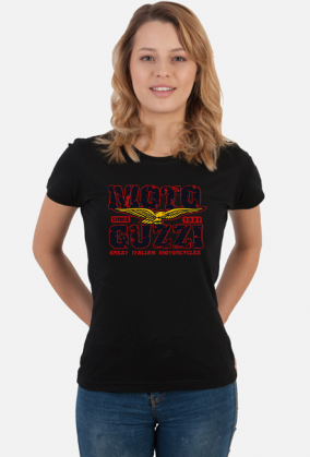 Moto Guzzi Great Italian Bikes T-Shirtwoman