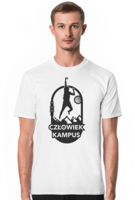 Koszulka dla wspinaczy Człowiek-Kampus